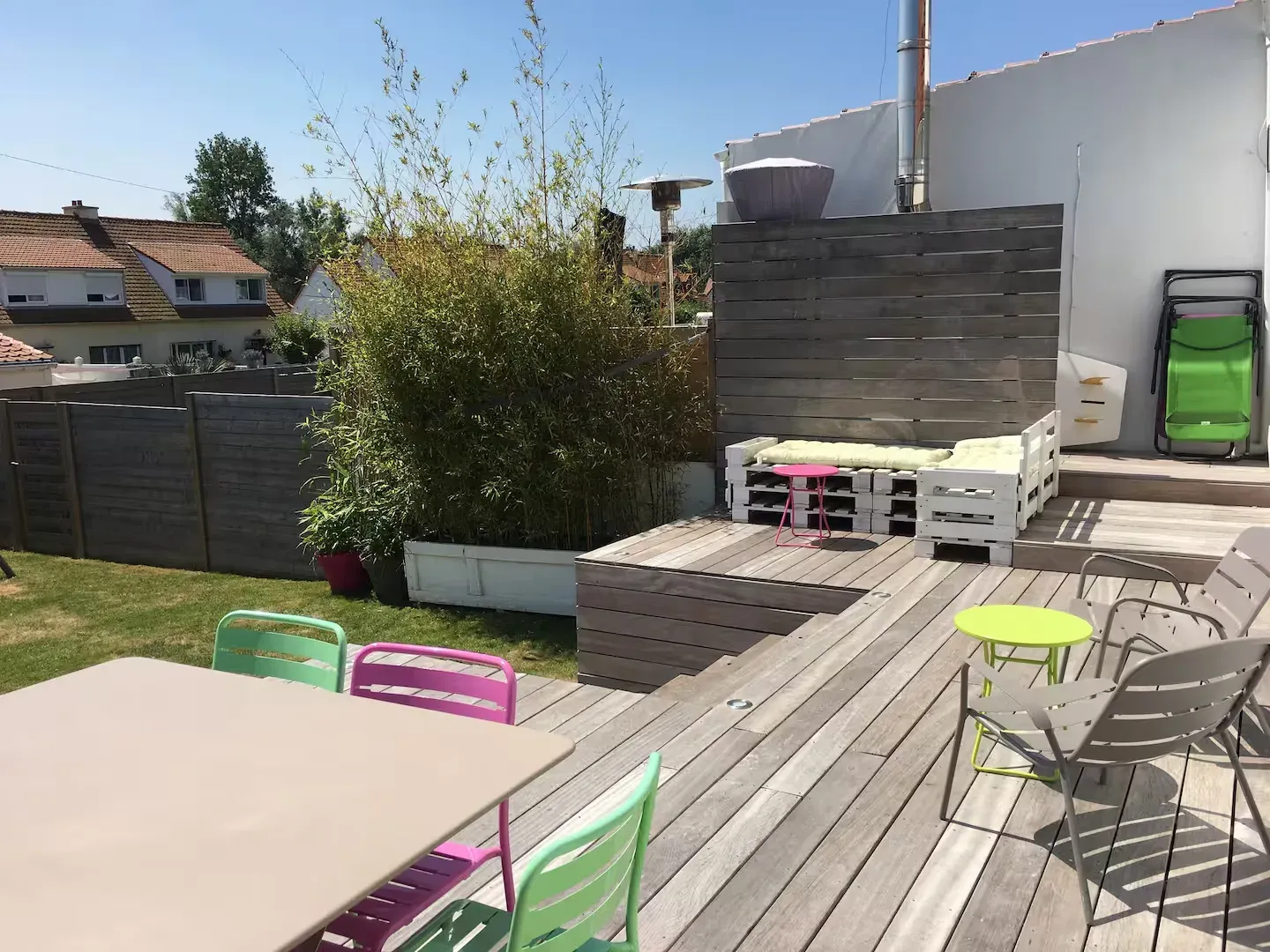 Cottage avec jardin — Wind'eau